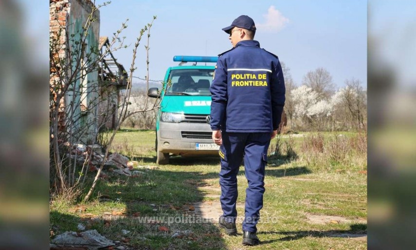 Control la frontieră. Foto: Poliția de Frontieră