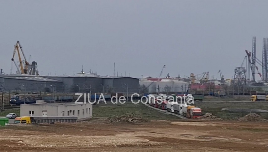 rabdarea soferilor pusa la incercare coloana de tir uri pe a4 pana in port foto video 810617