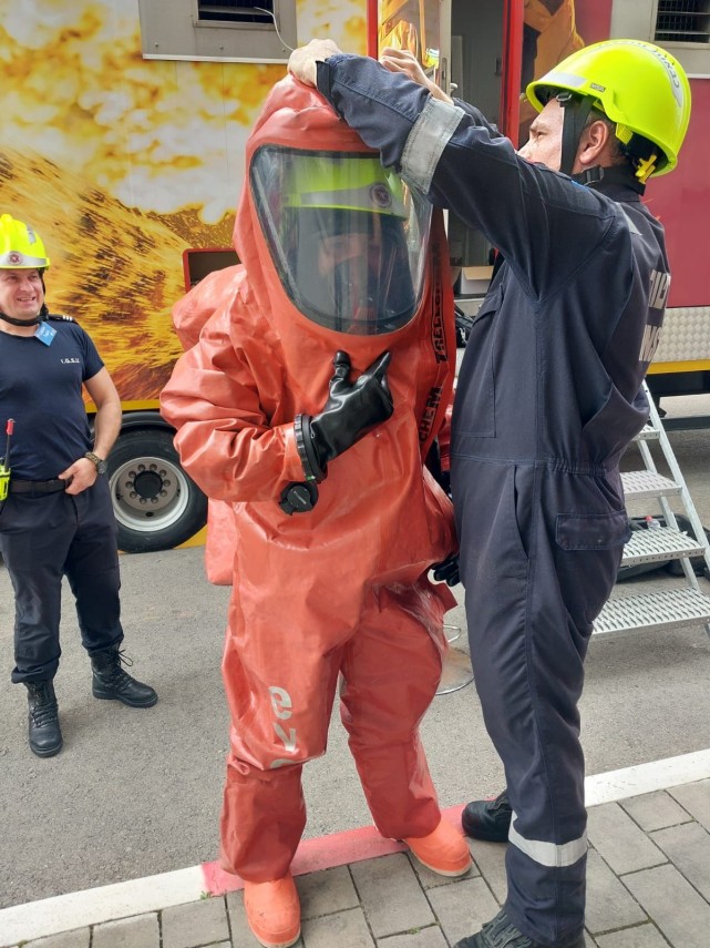 pompier din cadrul isu dobrogea schimb de experienta in israel foto 810647