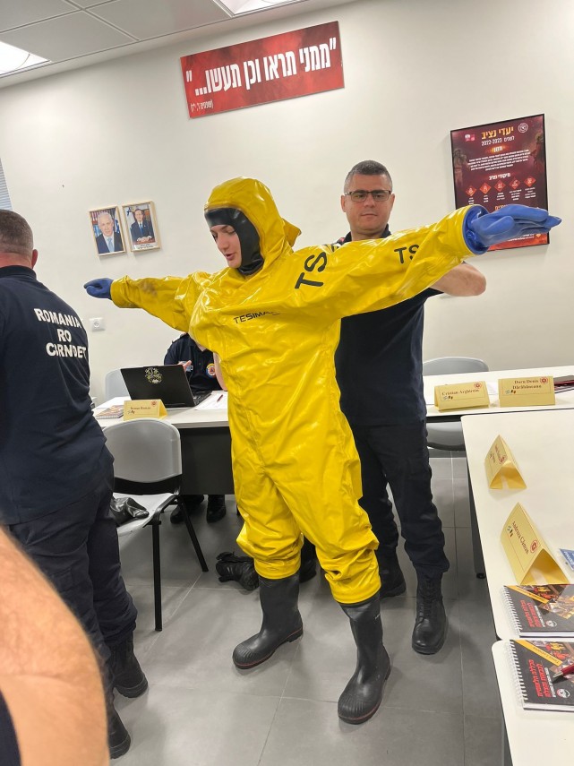 pompier din cadrul isu dobrogea schimb de experienta in israel foto 810647