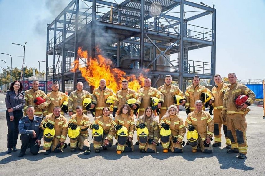 pompier din cadrul isu dobrogea schimb de experienta in israel foto 810647