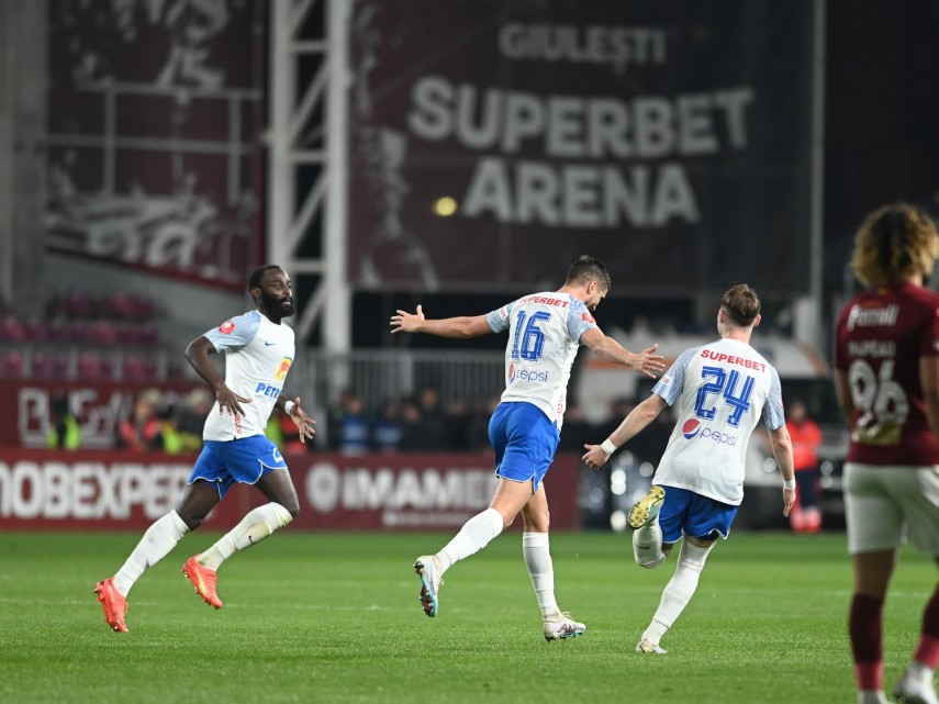 golul cu rapid al 13 lea marcat de farul din afara careului mare in acest sezon dragos nedelcu in echipa