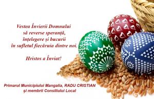 Primaria Mangalia Mesaj de Paște 