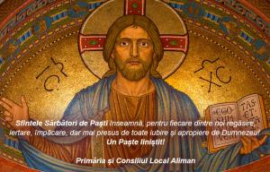 Primăria Aliman Mesaj de Paște