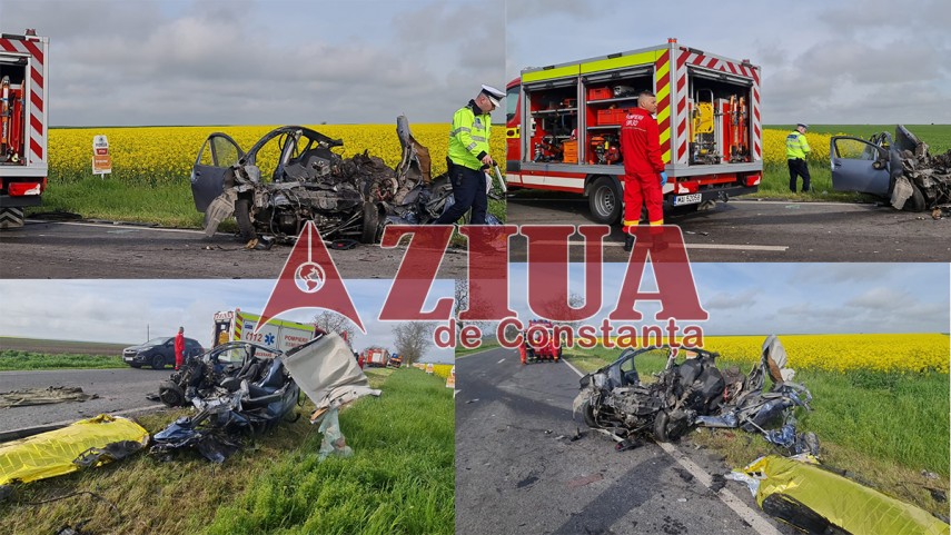 Accident rutier. Foto : ZIUA de Constanța