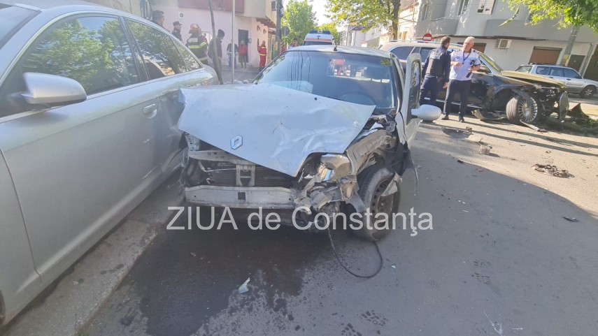 update autoturism maybach implicat intr un accident rutier in municipiul constanta patru persoane printre