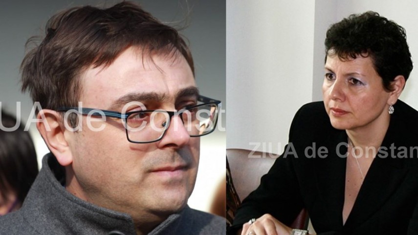 Fostii magistrati din Constanta Adina Florea si Silviu Ciocoiu, la proces cu Inspectia Judiciara
