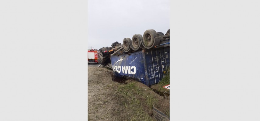 Accident rutier Foto: ISU Dobrogea