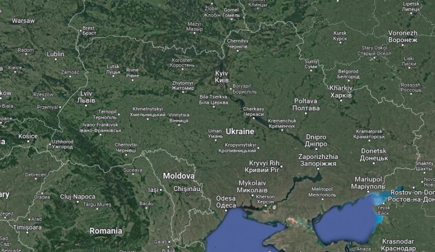 Ucraina. Foto cu rol ilustrativ google maps