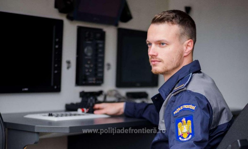 Control la frontieră. Foto: Poliția de Frontieră