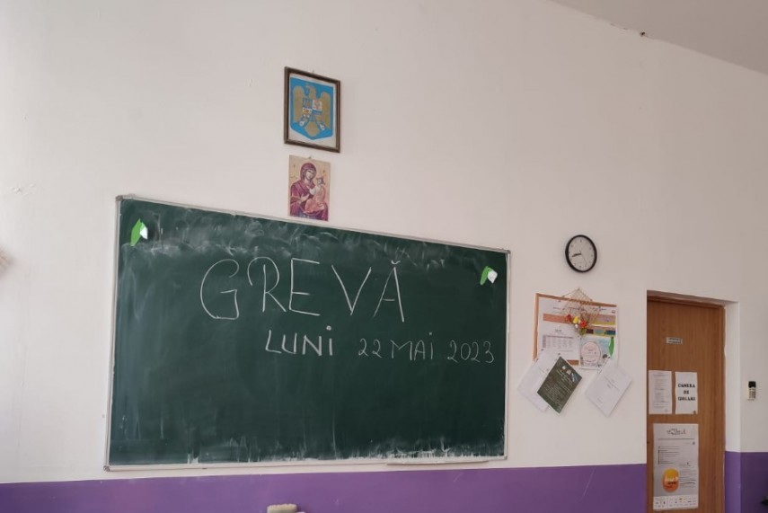 Foto: Facebook/Federatia Sindicatelor din Educație „Spiru Haret”