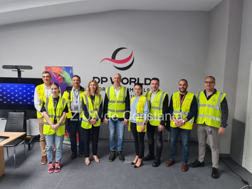 DP World, moment istoric in Portul Constanta! Un nou terminal multimodal cu o platforma de 119.000 de metri patrati (FOTO+VIDEO)   