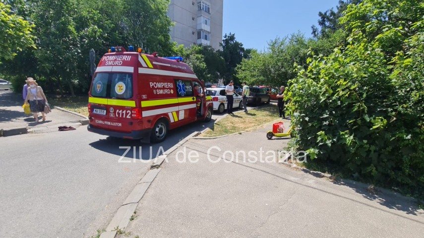 Accident rutier. Foto ZIUA de Constanța