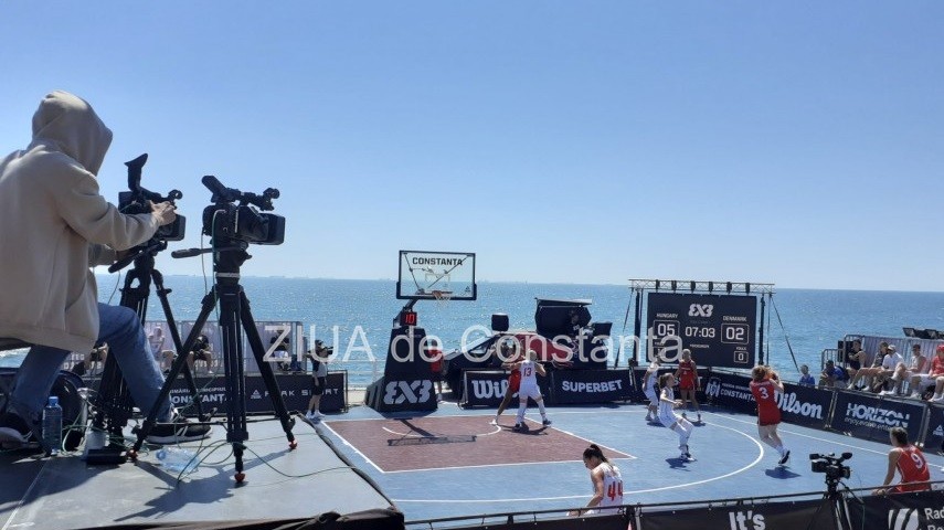 Show total!: La Constanta, in weekend, un nou turneu de calificare la Campionatul European de Baschet 3x3 