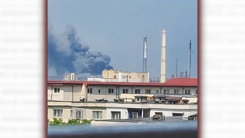 Explozie urmata de incendiu violent la Petromidia Navodari. Planul Rosu de interventie, activat (VIDEO)     