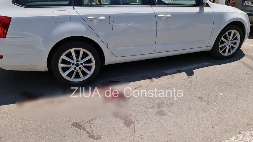 Interventie de urgenta pe strada Razoare din municipiul Constanta 