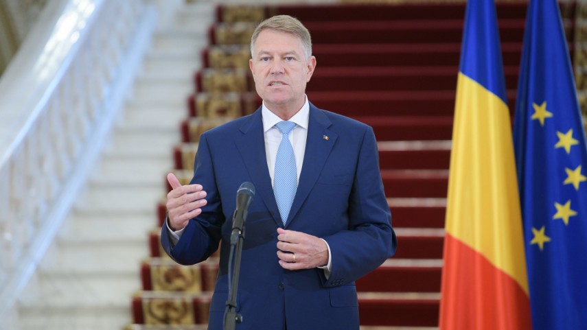 Klaus Iohannis. Foto cu rol ilustrativ.