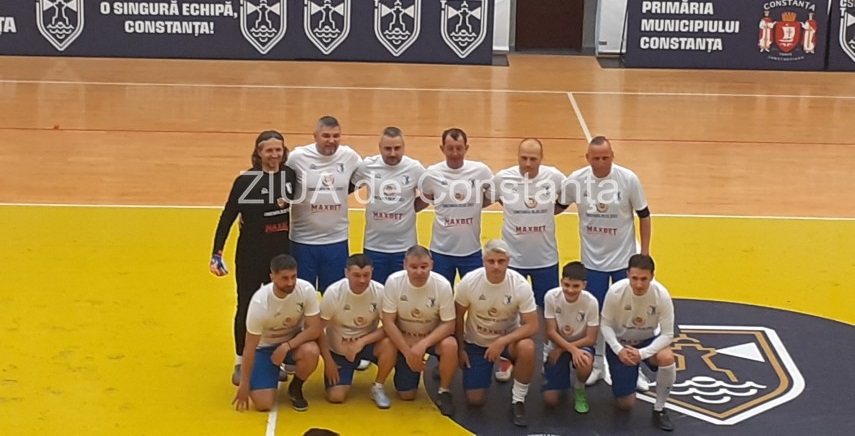 Echipa FC Farul Old-Boys care a participat, în februarie 2023, la Memorialul „Gheorghe Barbu“, de la Constanța