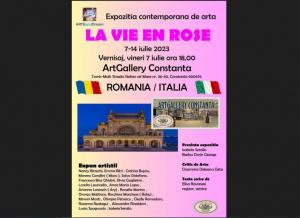 ArtGallery Constanța va organiza vernisajul expoziției „La vie en rose”. Expun 20 de artiști din România și Italia