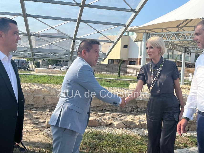 castrul roman din orasul ovidiu inaugurat oficial obiectivul istoric integrat in circuitul turistic galerie