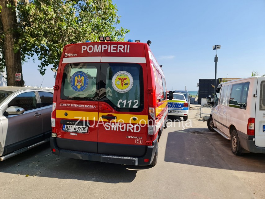 alerta in statiunea mamaia o persoana scoasa inconstienta din mare intervin salvatorii 819704