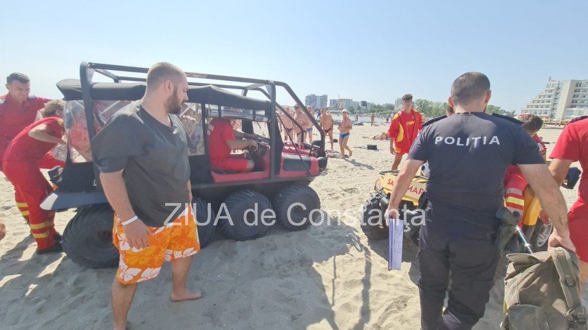 alerta in statiunea mamaia o persoana scoasa inconstienta din mare intervin salvatorii 819704