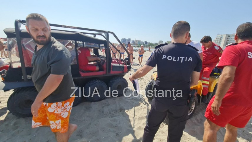 alerta in statiunea mamaia o persoana scoasa inconstienta din mare intervin salvatorii 819704