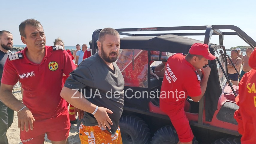 alerta in statiunea mamaia o persoana scoasa inconstienta din mare intervin salvatorii 819704