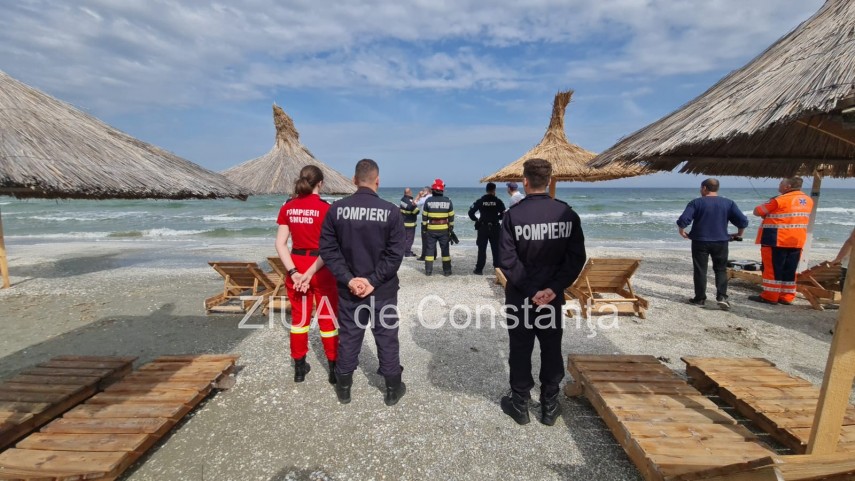 Alerta in statiunea Mamaia! O persoana scoasa inconstienta din mare! Intervin salvatorii 