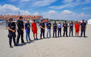 Gruparea Mobilă de Jandarmi Constanța Prima zi de desfășurare a festivalului Neversea 2023, fără evenimente negative