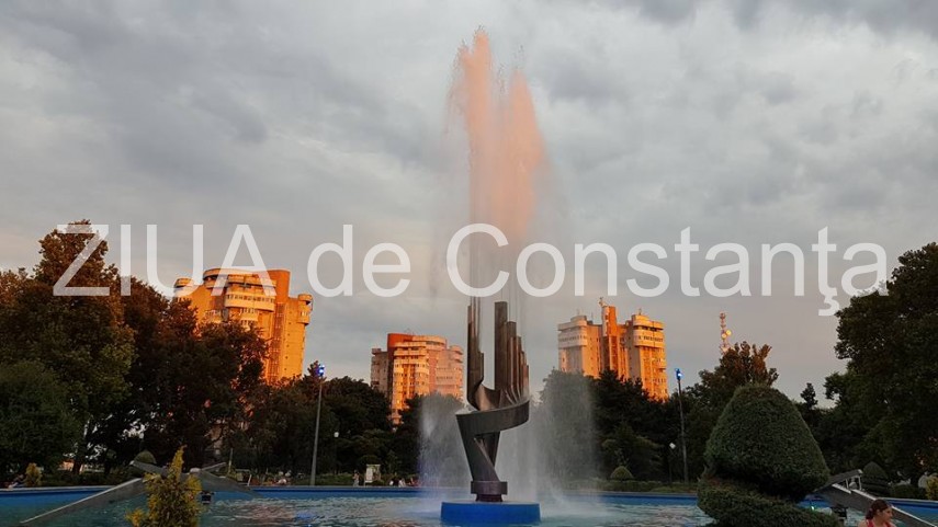 constantin lucaci ar fi implinit 100 de ani fantana cinetica din parcul garii constanta este una din