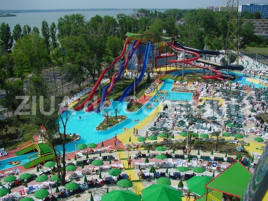 Parcul Aqua Magic, stațiunea Mamaia. Foto cu rol ilustrativ din Arhiva ZIUA de Constanța