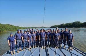 Elevii Școlii Militare de Maiștri Militari, la bordul navelor militare fluviale cu ocazia Exercițiului „Litoral“! (FOTO)