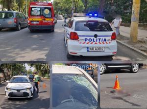Accident violent pe DN 71 în județul Dâmbovița! Patru persoane, transportate la spital