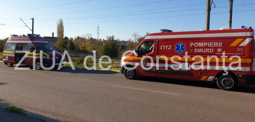 UPDATE. Persoana lovita de tren in gara din Eforie Sud. Primele informatii!   