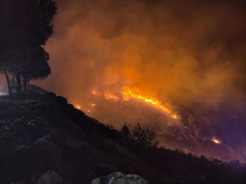 Incendiu în Grecia. Foto cu rol ilustrativ. Sursă foto: IGSU