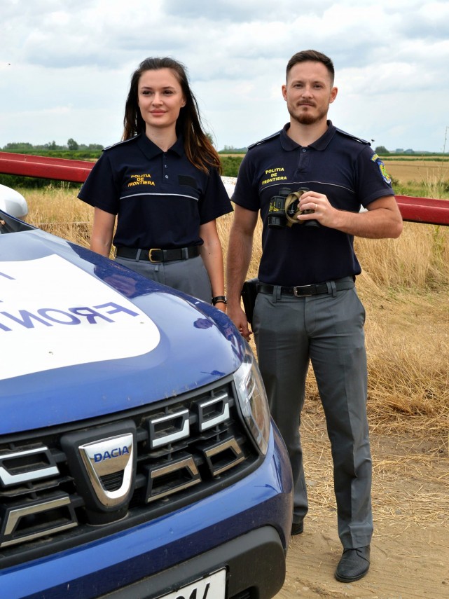 Polițiștii din cadrul Poliției de Frontieră Română, 2023. Sursă foto: polițiadefrontieră.ro