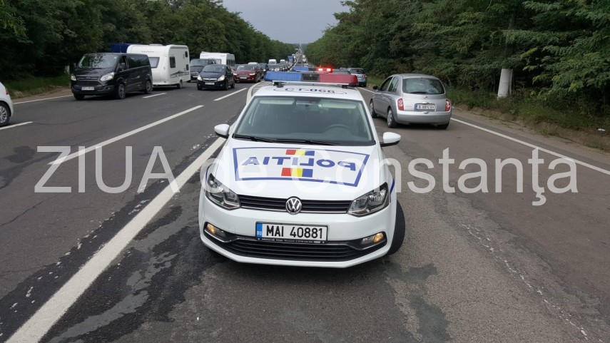 Mașină de poliție. Foto cu rol ilustrativ.