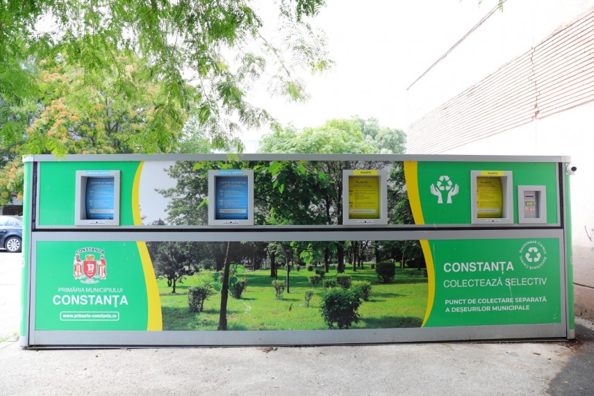 Peste 200 de insule ecologice digitalizate pentru colectarea gunoiului la Constanta (GALERIE FOTO) 