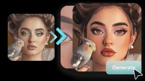 Pășirea în viitor Portrete bazate pe inteligență artificială