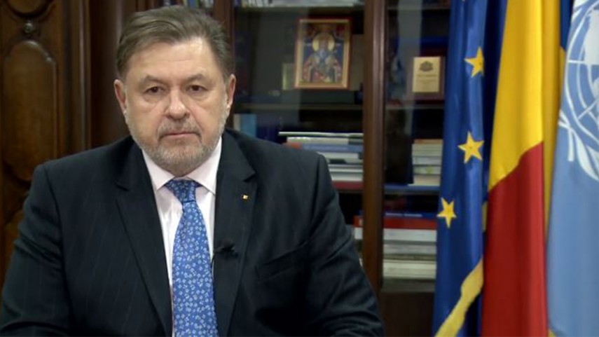 Alexandru Rafila, ministrul sănătății.