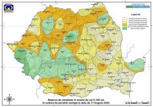 ANM. Deficit de umiditate în sol în Dobrogea. Despre ce zone este vorba