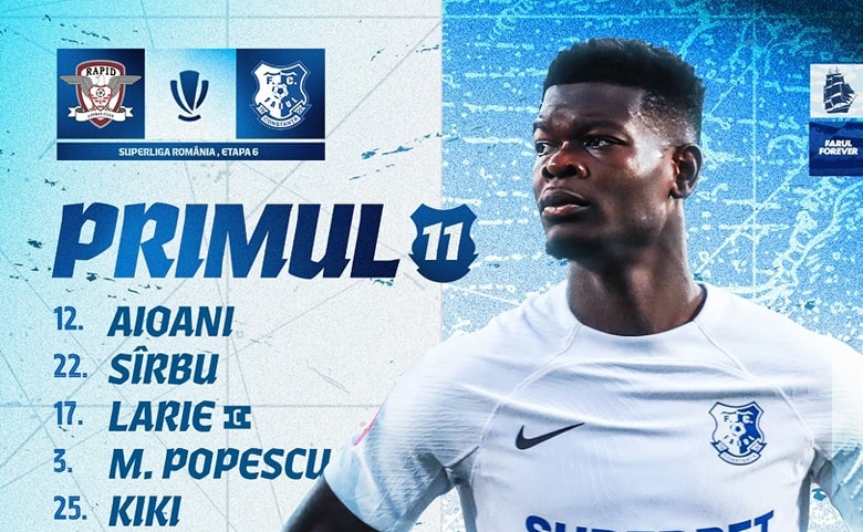 Superliga 2023/2024: Farul Constanta, invinsa de Rapid Bucuresti  