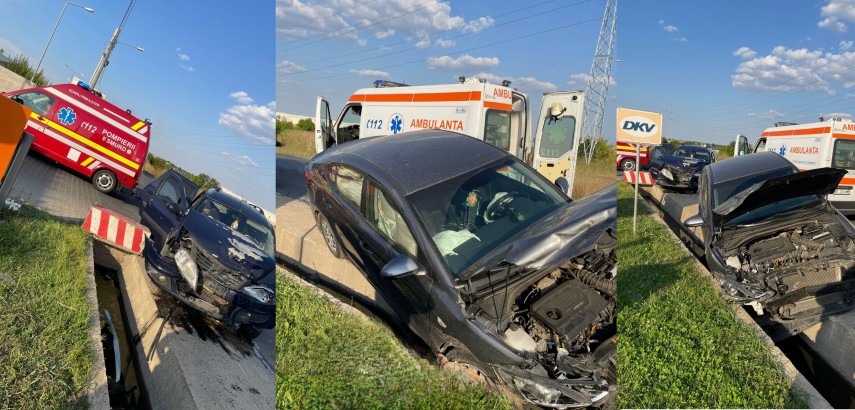 Accident Giurgiu. Sursă: IPJ Giurgiu