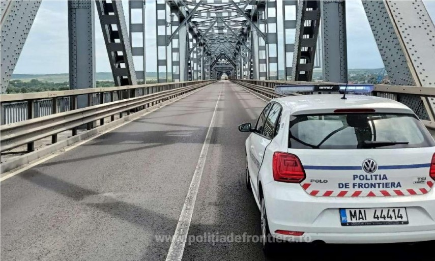 Podul Prieteniei. Sursă foto: Poliția de Frontiera