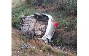 Accident rutier grav pe varianta Apahida-Vâlcele. Doi copii, transportați la spital