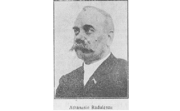 Athanasie Rădulescu. Sursă foto: „Istoricul orașului Cernavodă”, de Ioan I. Mușat 