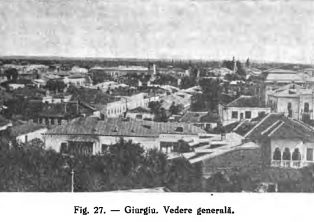 Giurgiu. Vedere generală. Turtuicaia. Vedere generală. Sursă foto: „Dunărea. Călăuză turistică“, de R.I. Călinescu 