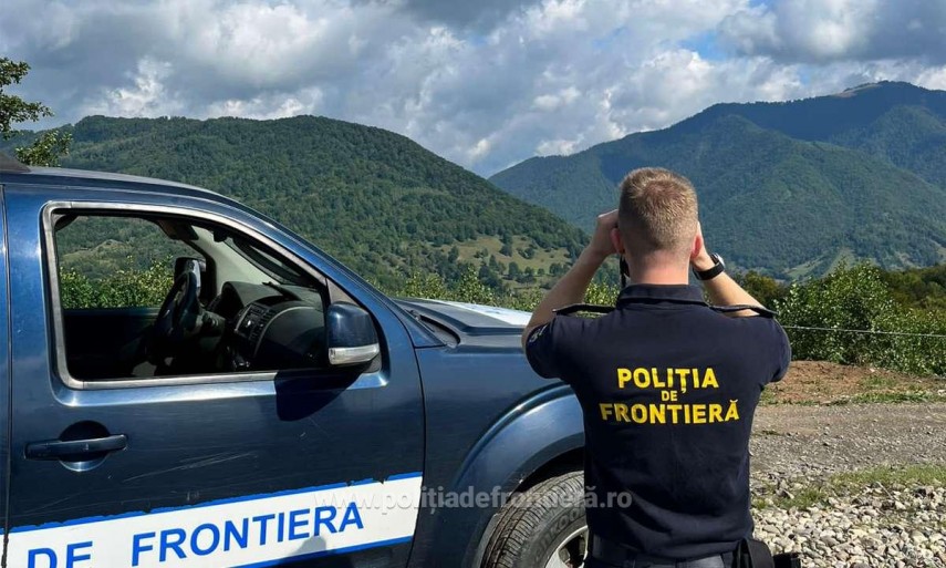 Control la frontieră. Foto: Poliția de Frontieră