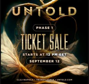 Primele 10.000 de abonamente pentru UNTOLD 2024 vor fi puse în vânzare! 